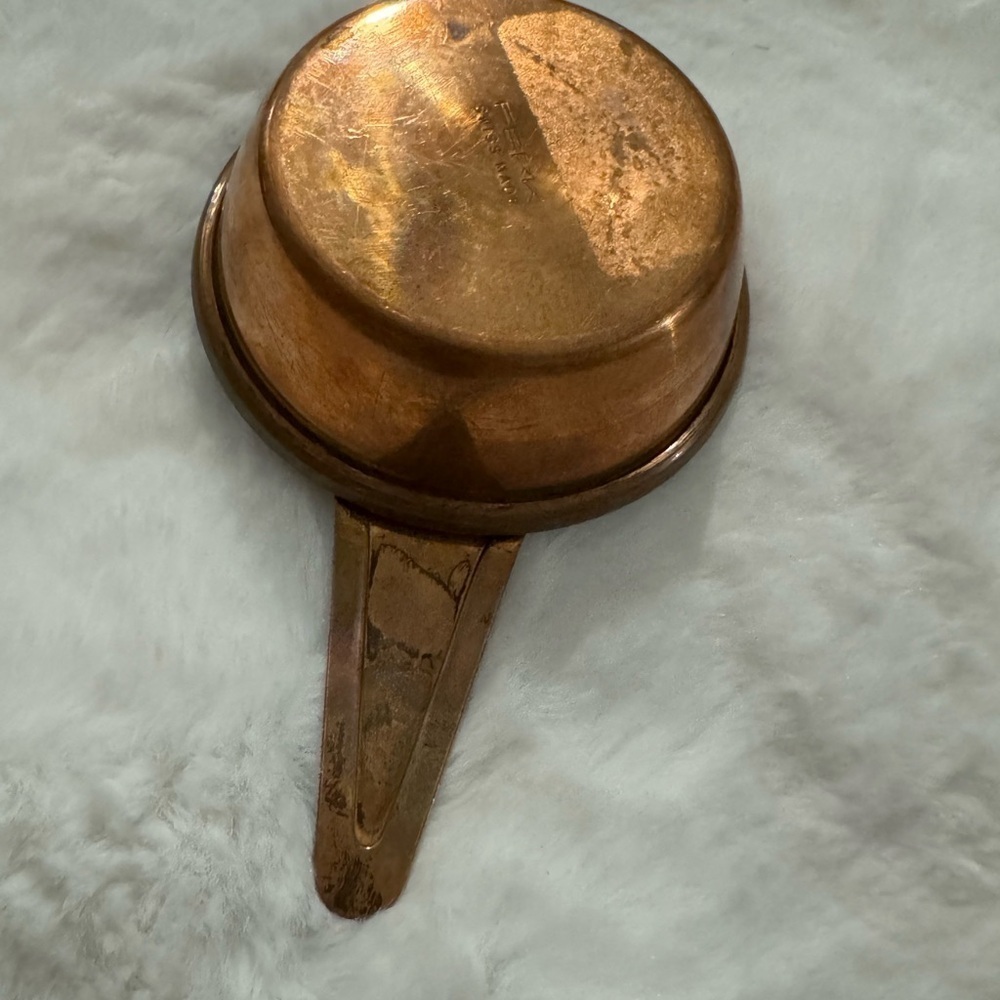 Perk Copper Swiss Made Fesk Alcohol Fondue Pot Burner Warmer 70’s MCM Vintage - Picture 5 of 11